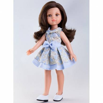 Кукла Кэрол в голубом платье, 32 см. 